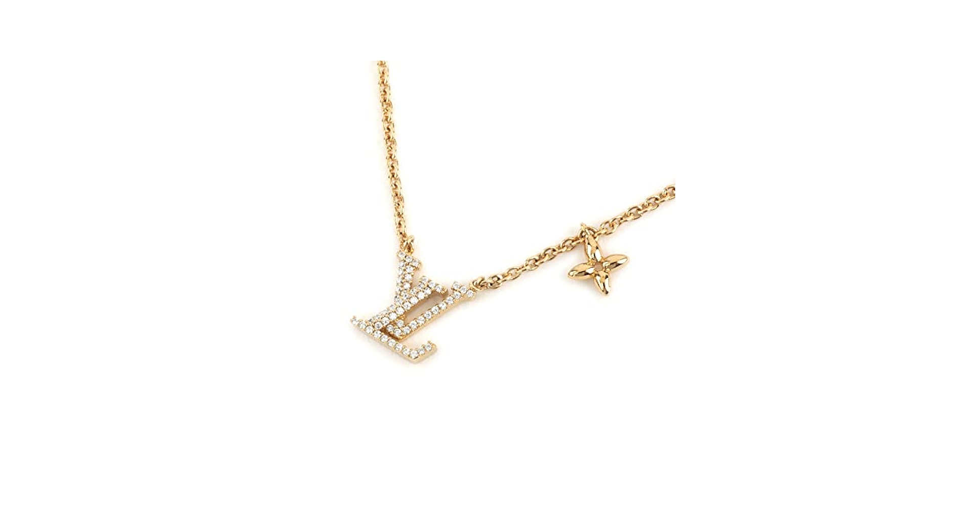Amazon | [LOUIS VUITTON] ネックレス M00596 コリエ・LV アイ